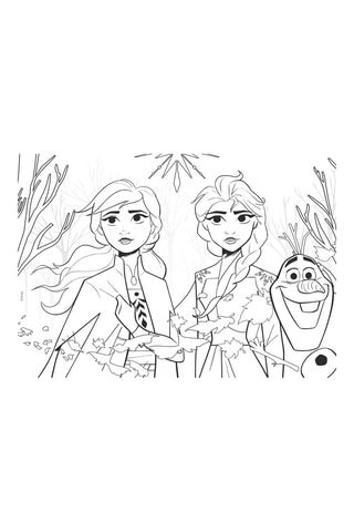 Puzle 2 en 1 Frozen Disney - 60 piezas - Desde 4 años