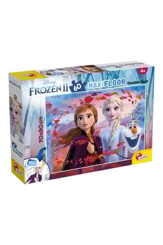 Puzle 2 en 1 Anna, Elsa y Olaf Frozen II Disney - 60 piezas - Desde 3 años