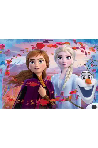Puzle 2 en 1 Anna, Elsa y Olaf Frozen II Disney - 60 piezas - Desde 3 años