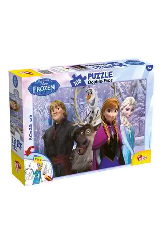 Puzle 2 en 1 Frozen Disney - 108 piezas - Desde 6 años