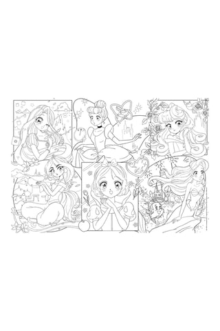 Puzle de doble cara Princesas Disney - 250 piezas - Desde 7 años