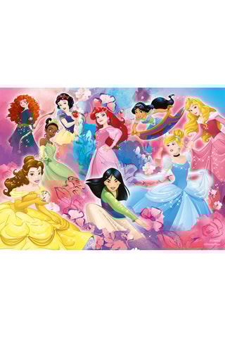 2 puzles 2 en 1 Princesas Disney - 2 x 24 piezas - Desde 3 años