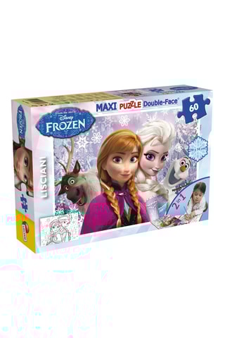 Puzle 2 en 1 Frozen Disney - 60 piezas