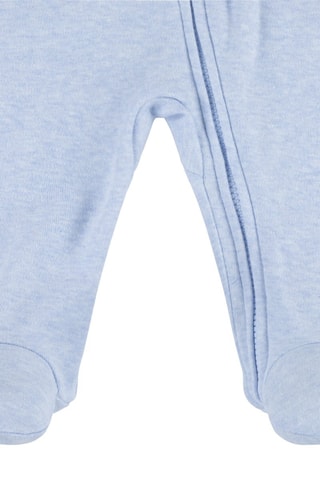 Bonnet et grenouillère - Bleu