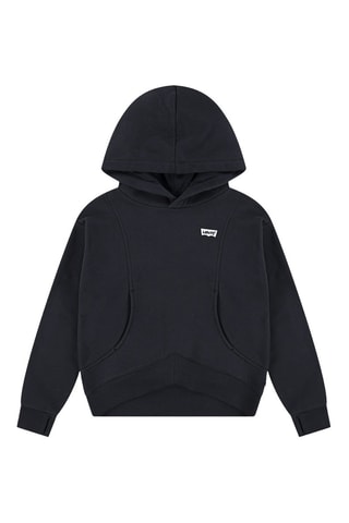 Sweat à capuche - Blanc et noir