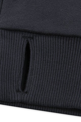 Sweat à capuche - Blanc et noir