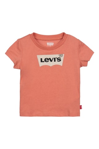 T-shirt - Blanc et orange