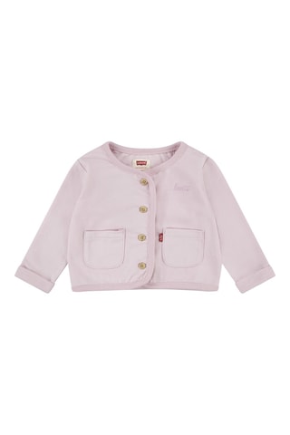 Cardigan en coton biologique - Rose