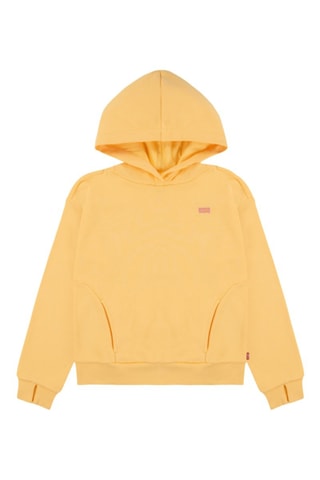 Sweat à capuche - Jaune et rose