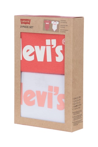 2 bodys - Blanc et rose