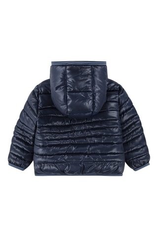 Blouson à capuche - Bleu