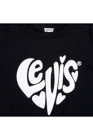 T-shirt noué - Noir