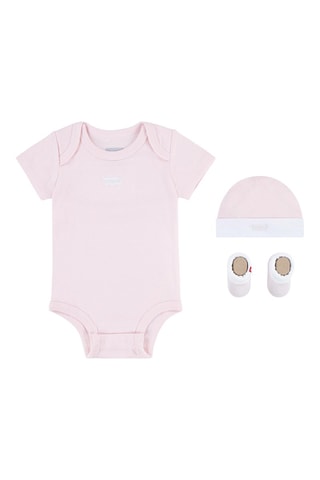 Ensemble bébé 3 pièces - Rose