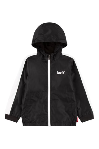 Coupe-vent à capuche - Noir