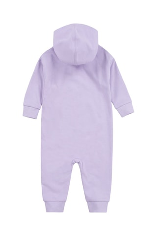 Grenouillère à capuche - Violet