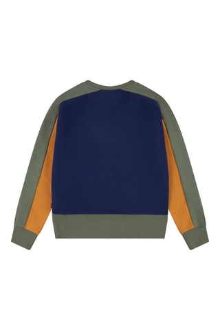 Sweat en coton biologique - Bleu