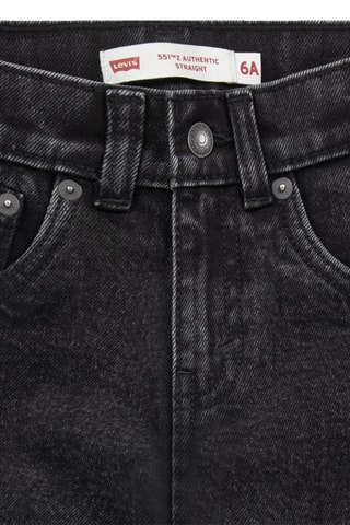 Jean en coton biologique - Noir