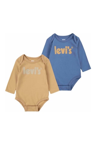 2 bodys - Bleu et marron