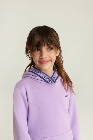 Sweat à capuche - Violet