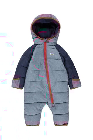 Combinaison doudoune à capuche - Gris