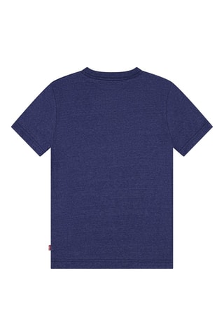 T-shirt en coton biologique - Bleu