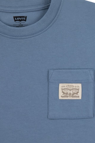 T-shirt en coton biologique - Bleu