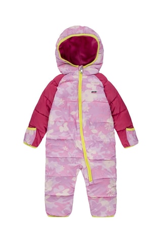 Combinaison doudoune à capuche - Rose