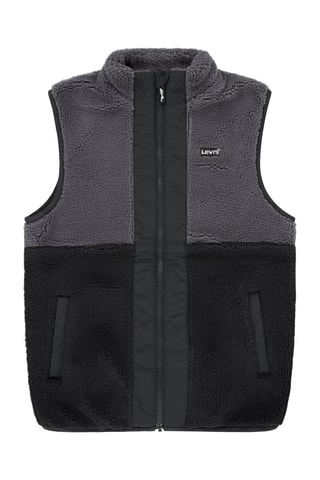 Veste sans manches - Noir et gris