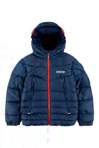 Doudoune à capuche - Bleu