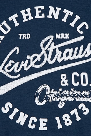 T-shirt - Blanc et bleu