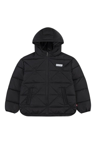 Doudoune à capuche - Noir