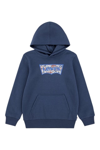 Sweat à capuche - Bleu