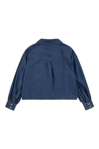 Chemisier en jean - Bleu