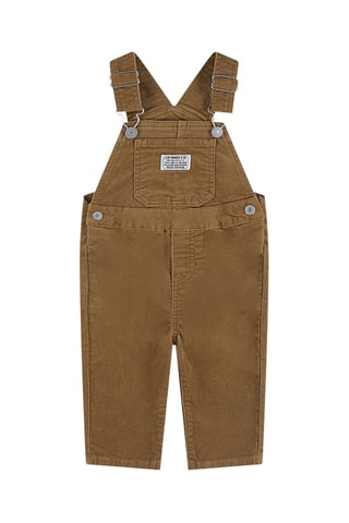 Salopette en velours - Marron