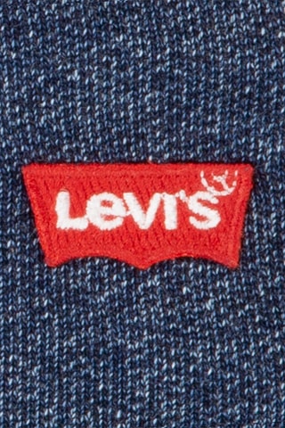 Combinaison en jean - Rouge et bleu