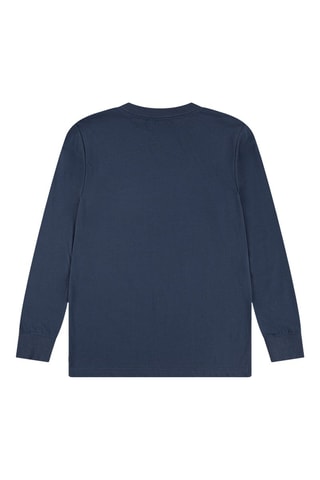 T-shirt - Blanc et bleu