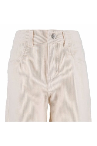 Pantalon en velours côtelé - Blanc