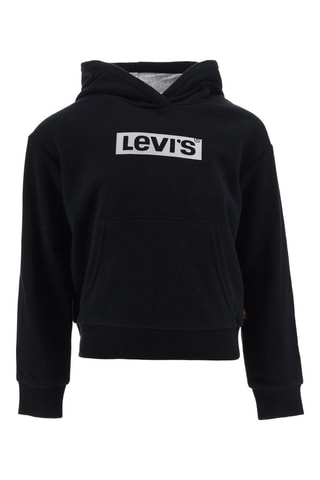 Sweat à capuche - Blanc et noir