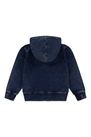 Sweat à capuche - Bleu