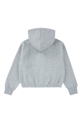 Sweat à capuche - Blanc et gris