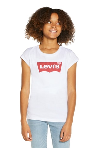 T-shirt - Blanc et rouge