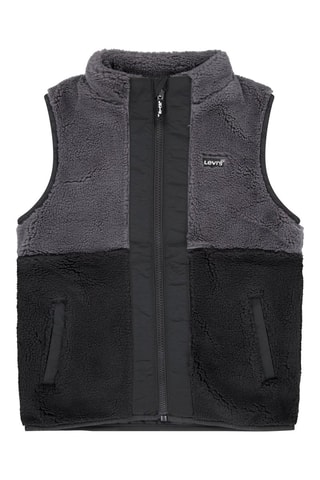 Veste sans manches - Noir et gris