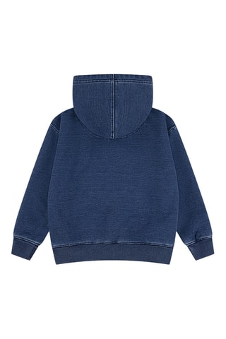 Sweat en jean - Bleu