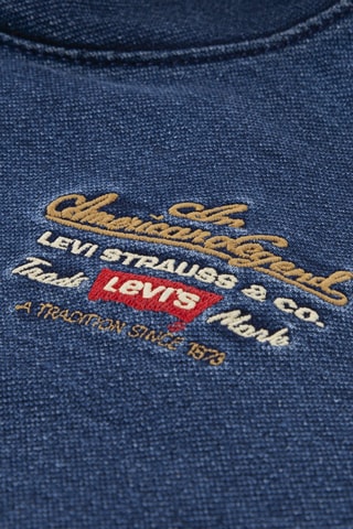 Sweat en jean - Bleu