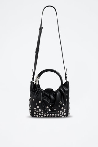 Sac à main en cuir - Noir