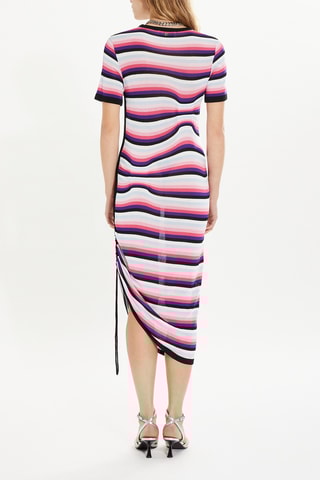 Robe midi - Multicolore