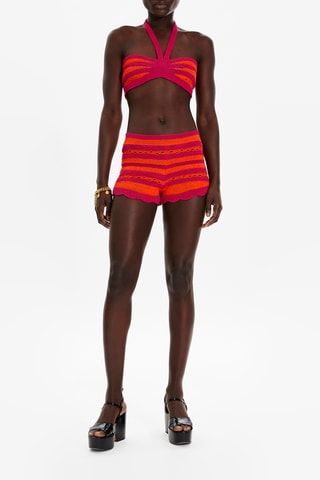 Short - Fuchsia et corail