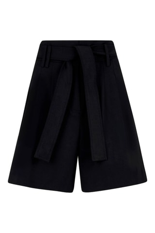Short en laine - Noir