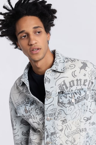 Veste en jean - Bleu