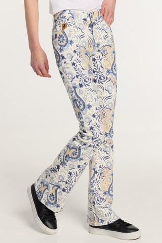 Jean - Blanc et bleu